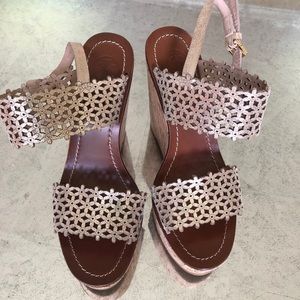 Tory Burch wedge sandals